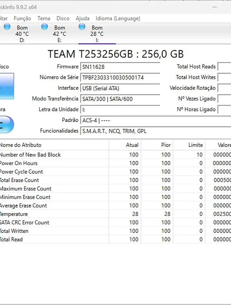 SSD TeamGroup CX2 256GB SATA 2,5
