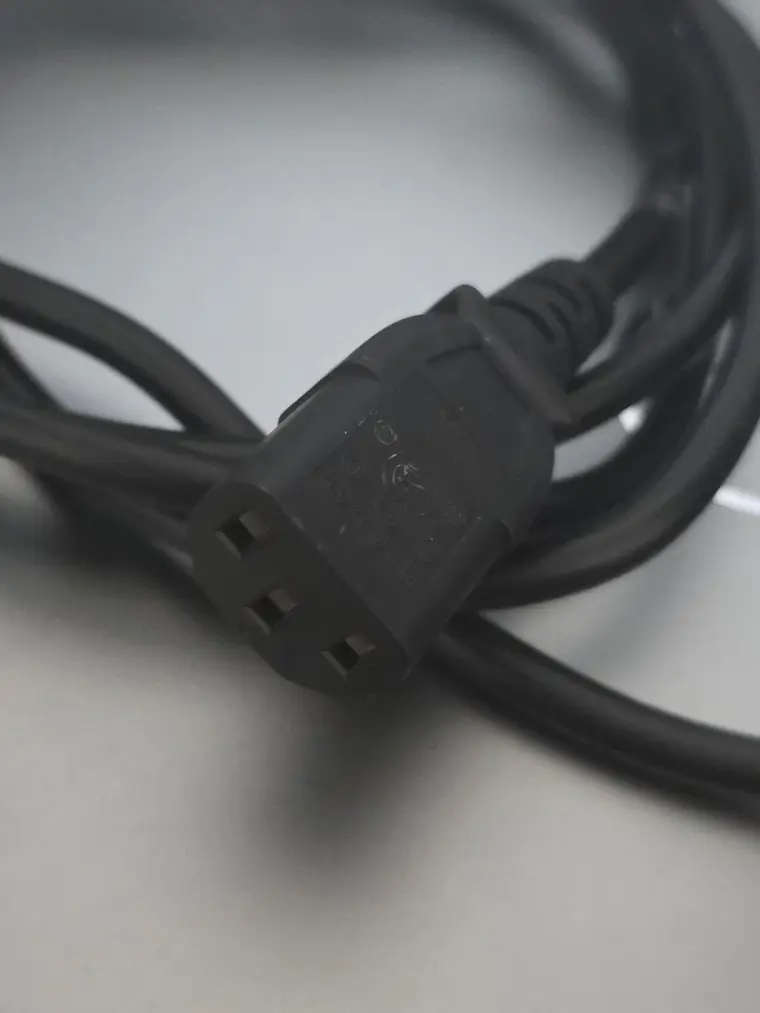 Cabo de Alimentação Schuko C13 para PC Monitor 3