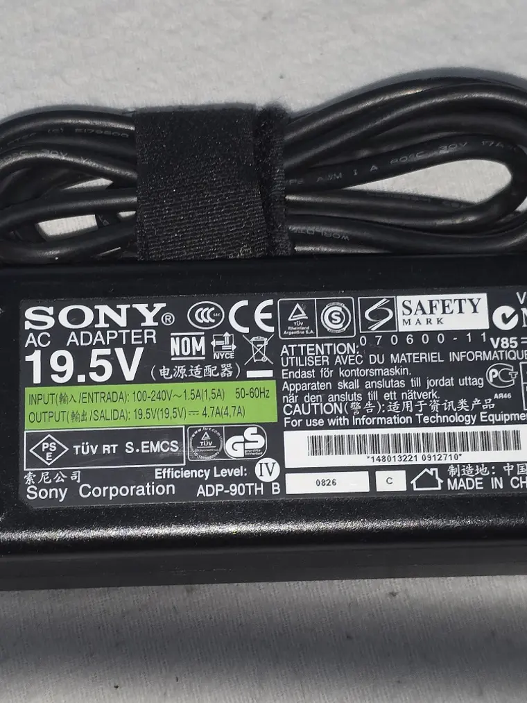 Carregador Sony VGP-AC19V26 90W 3