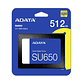 ADATA DISCO SSD650 512 GB - Miniatura 1