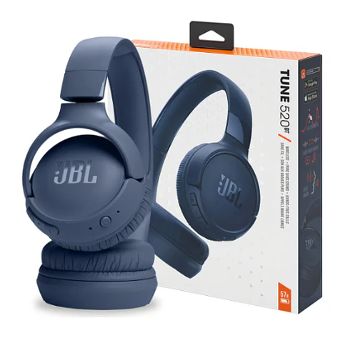 Auriculares Inalámbricos Jbl Tune 520 Articulado Color Azul 4