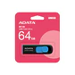 Pendrive Adata  64GB 3.2 Gen 1 Liso negro y azul - Miniatura 1