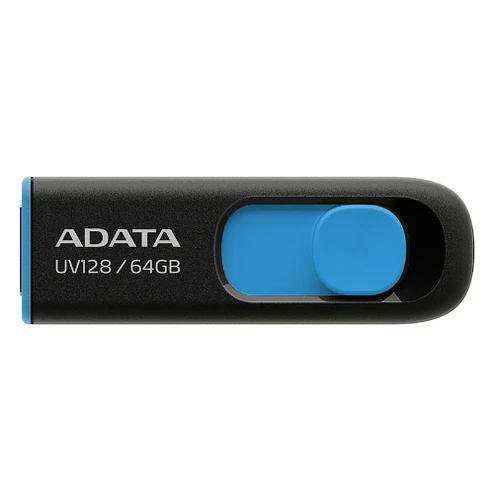 Pendrive Adata  64GB 3.2 Gen 1 Liso negro y azul 2