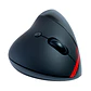 Mouse Vertical Ergonómico Inalámbrico Recargable Tecmaster Color Negro - Miniatura 2