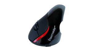 Mouse Vertical Ergonómico Inalámbrico Recargable Tecmaster Color Negro