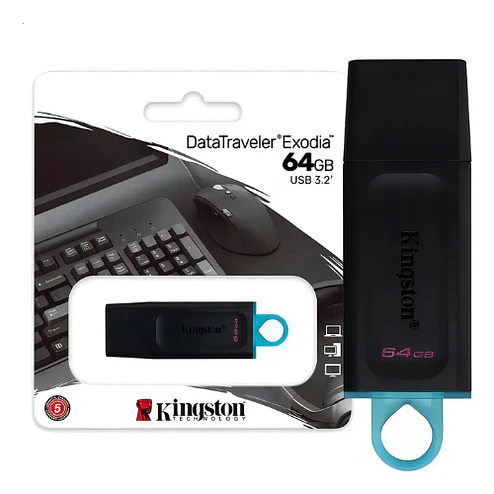 Pendrive Kingston 64gb Usb3.2 Data traveler 2