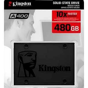 Disco Sólido SSD Kingston A400 480GB 2.5