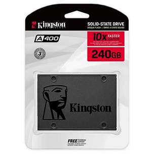 SSD Kingston A400 240GB (Usado - Excelente Estado) 2.5