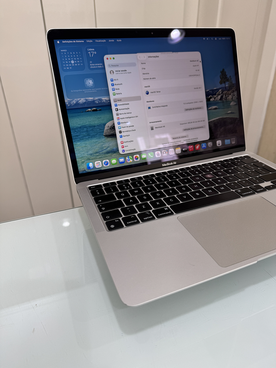 MacBook Air 13'' (2022) M1 16GB RAM 500GB SSD 2