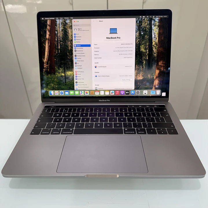 MacBook Pro 13 2019 i7 16GB RAM 500GB SSD 1