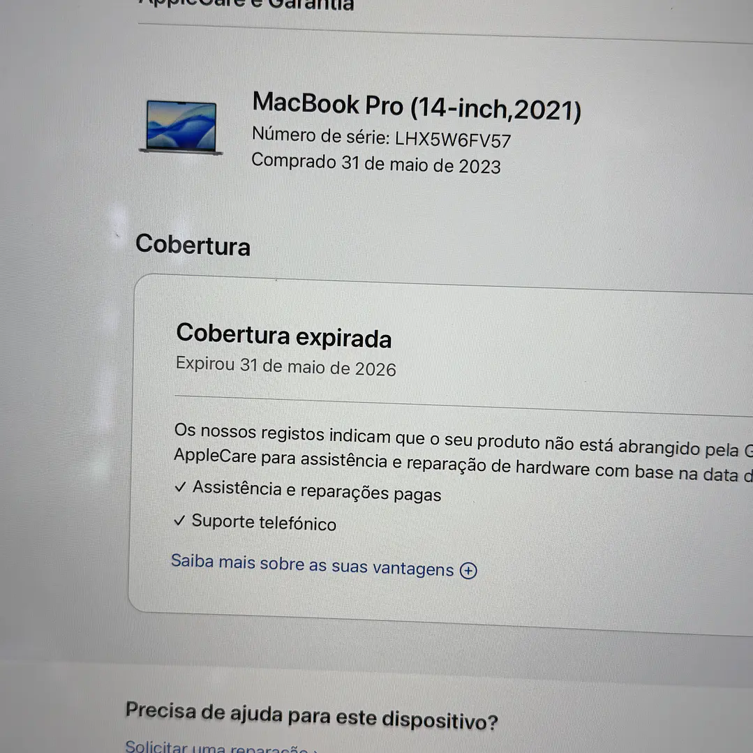 MacBook Pro 14'' (2023) M1 Pro 32GB RAM 500GB SSD GRADE A 6