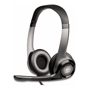 Audífonos con Micrófono H390 Logitech ClearChat Comfort , Alámbrico, USB, Negro