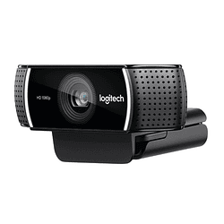 Webcam Logitech C922 Pro Stream, Full HD 1080p USB, streaming alta calidad Twitch y YouTube