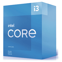 Procesador Intel® Core™ i3-10105F 4 Core 3,7Ghz (6M Cache, Up to 4.4Ghz) LGA1200 Sin Graficos