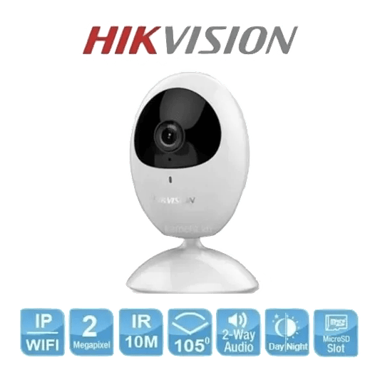 Cámara Ip Hikvision Wifi 2mp Cubo Ir10 Audio Ds-2cv2u21fd-iw - Image 4
