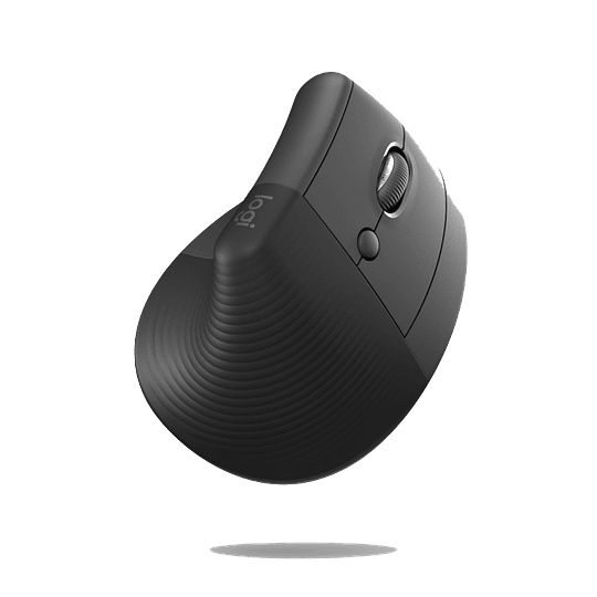 Mouse Ergonómico Logitech Lift, 6 Botones, 4000DPI, Bluetooth, Graphite/Black - Image 1