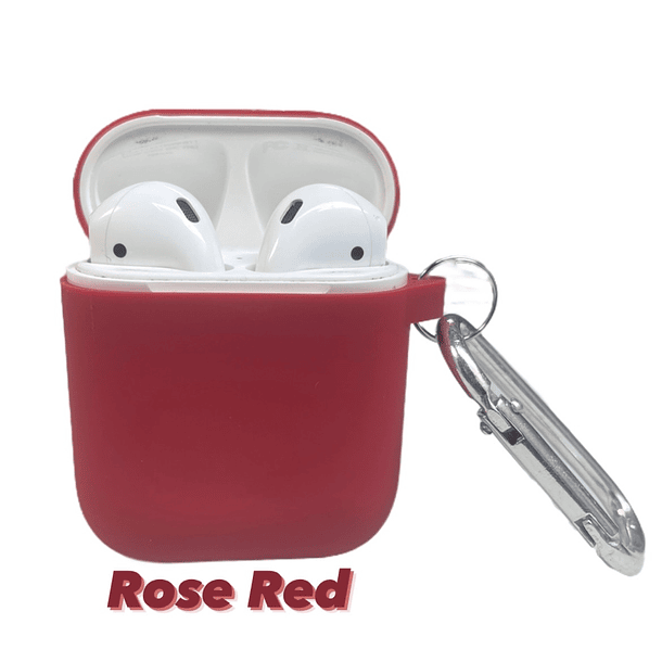 Fundas AirPods Rose Red