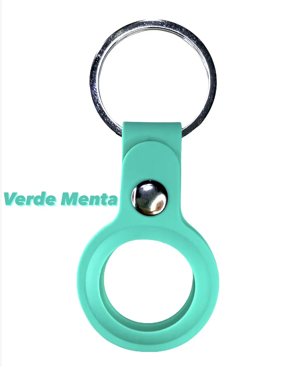 Silicona AirTag Verde Menta 1
