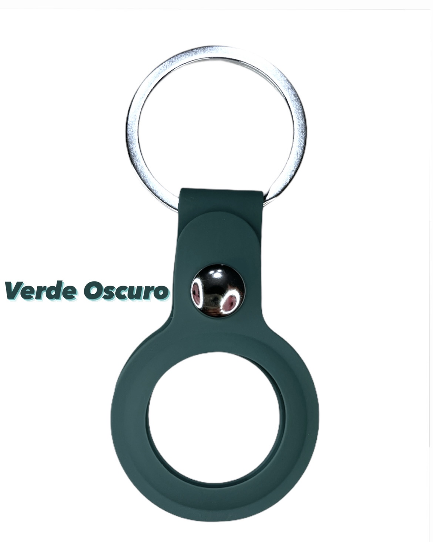 Silicona AirTag Verde Oscuro 1