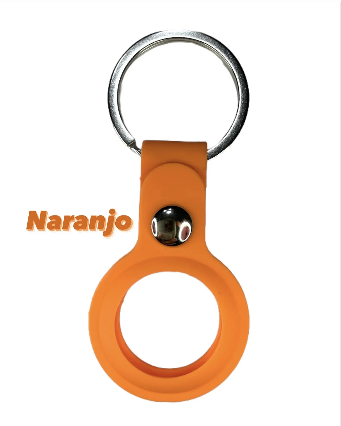Silicona AirTag Naranjo 1