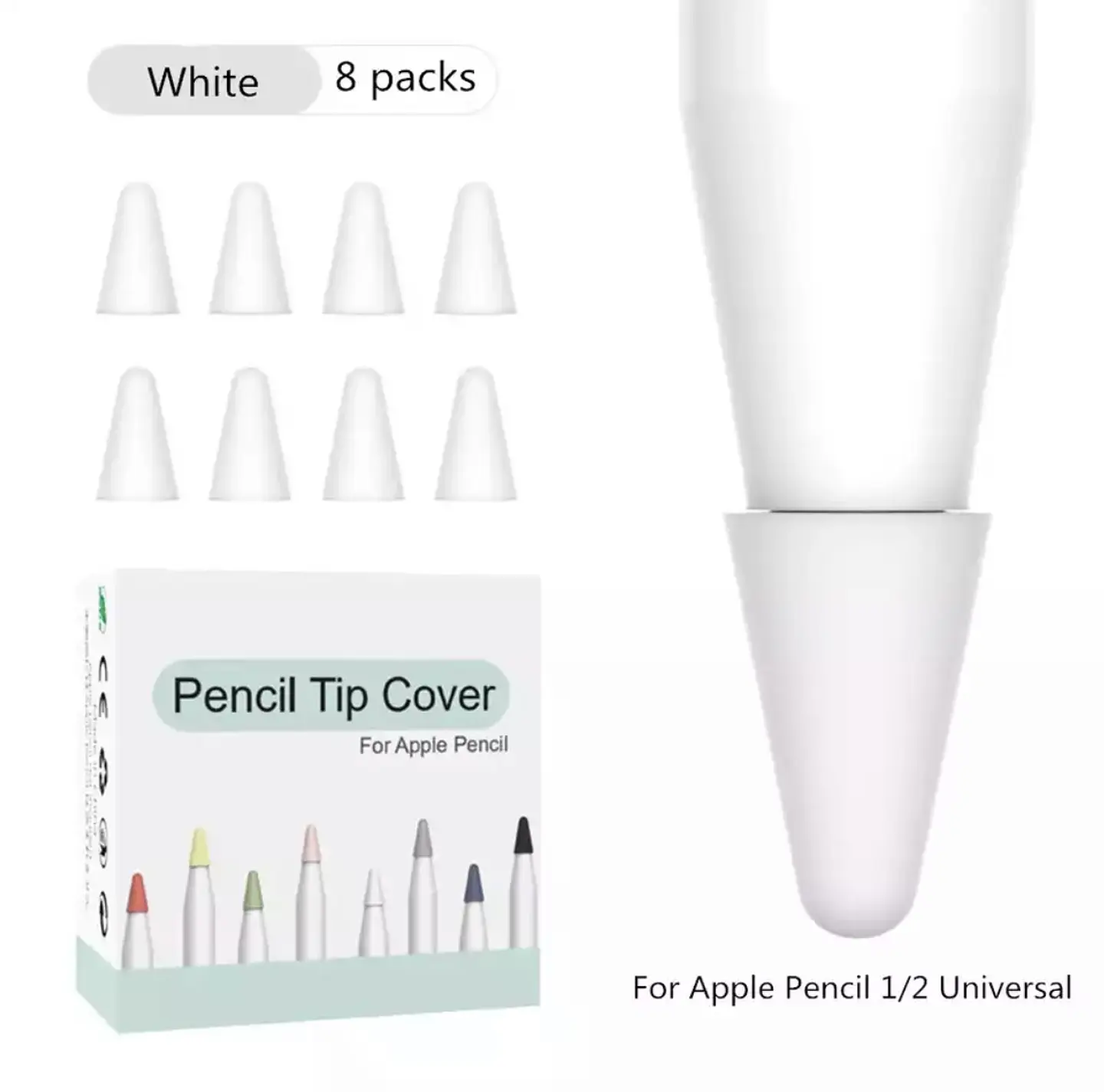 Funda Para Punta Color Blanco 1