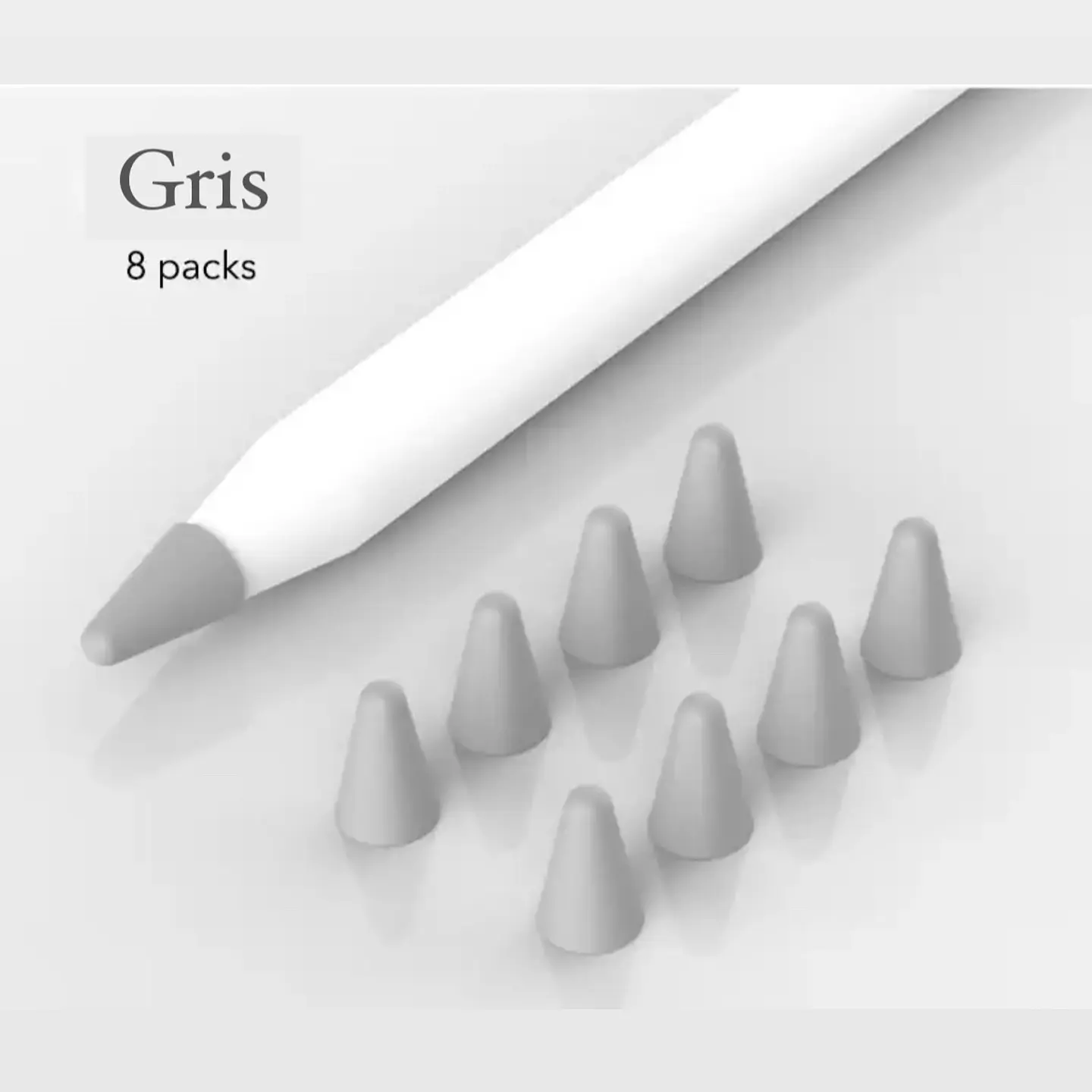 Funda Para Punta Color Gris 2