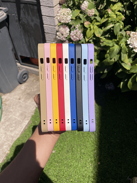 Caracasas De Eco-Cuero Con Logo Para Iphone