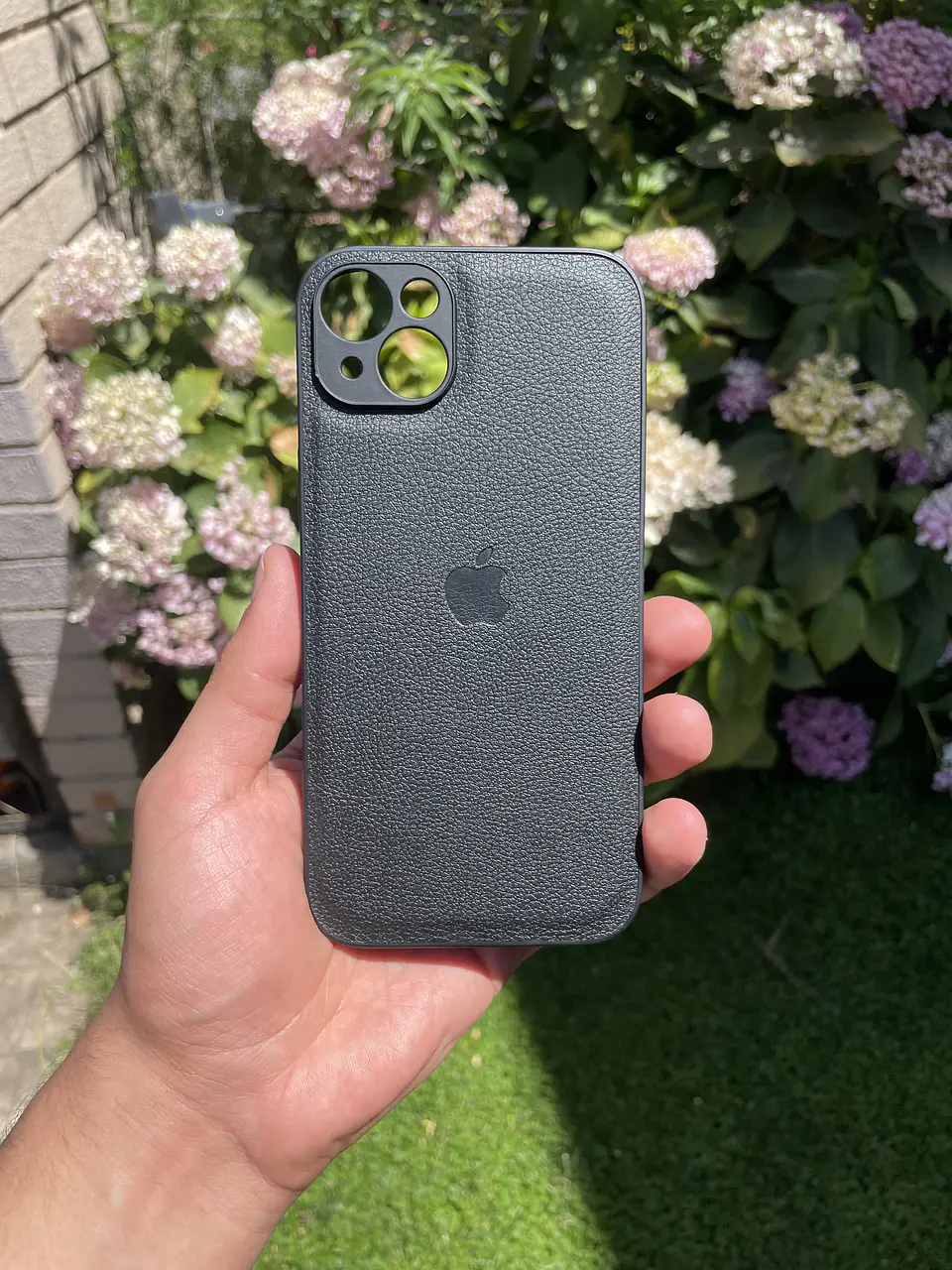 Caracasas De Eco-Cuero Con Logo Para Iphone 9