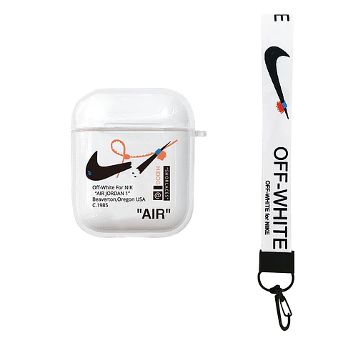 Fundas AirPods 1/2 Transparente Nike