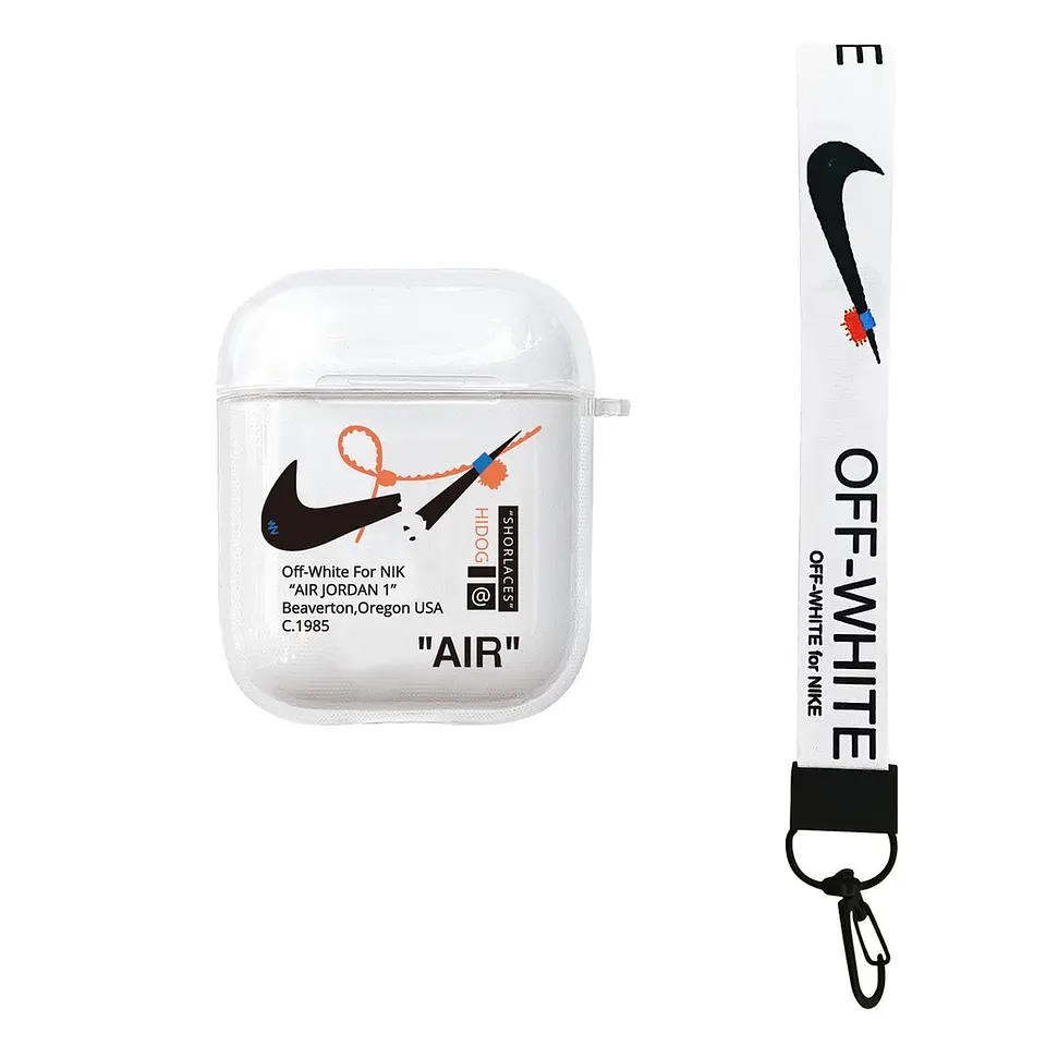 Fundas AirPods 1/2 Transparente Nike 1