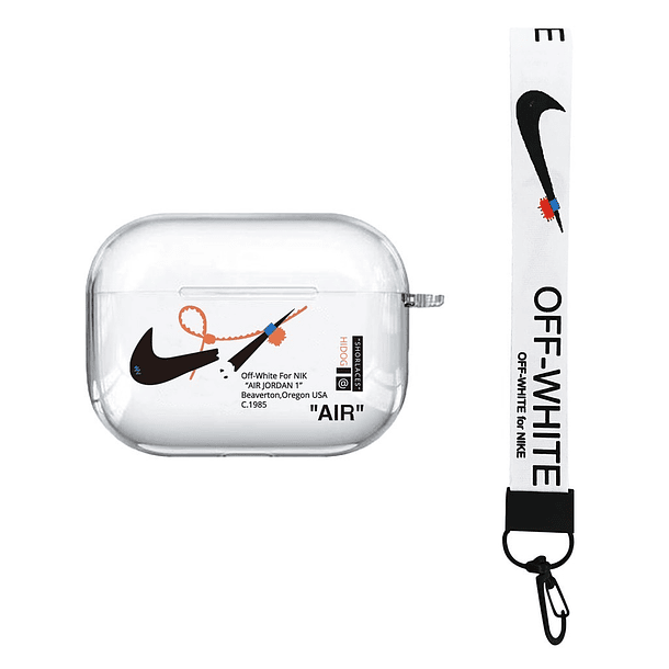 Fundas AirPods Pro/Pro2 Transparente Nike