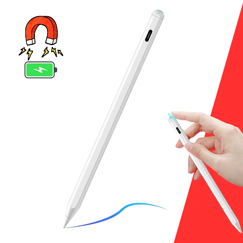 Lápiz Con Rechazo de Palma Y Carga Magnética (Solo iPad)