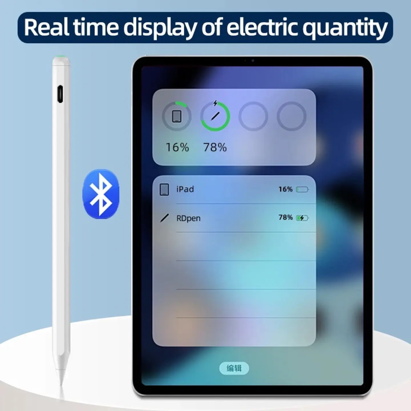 Lápiz Con Rechazo de Palma Y Carga Magnética (Solo iPad) 3