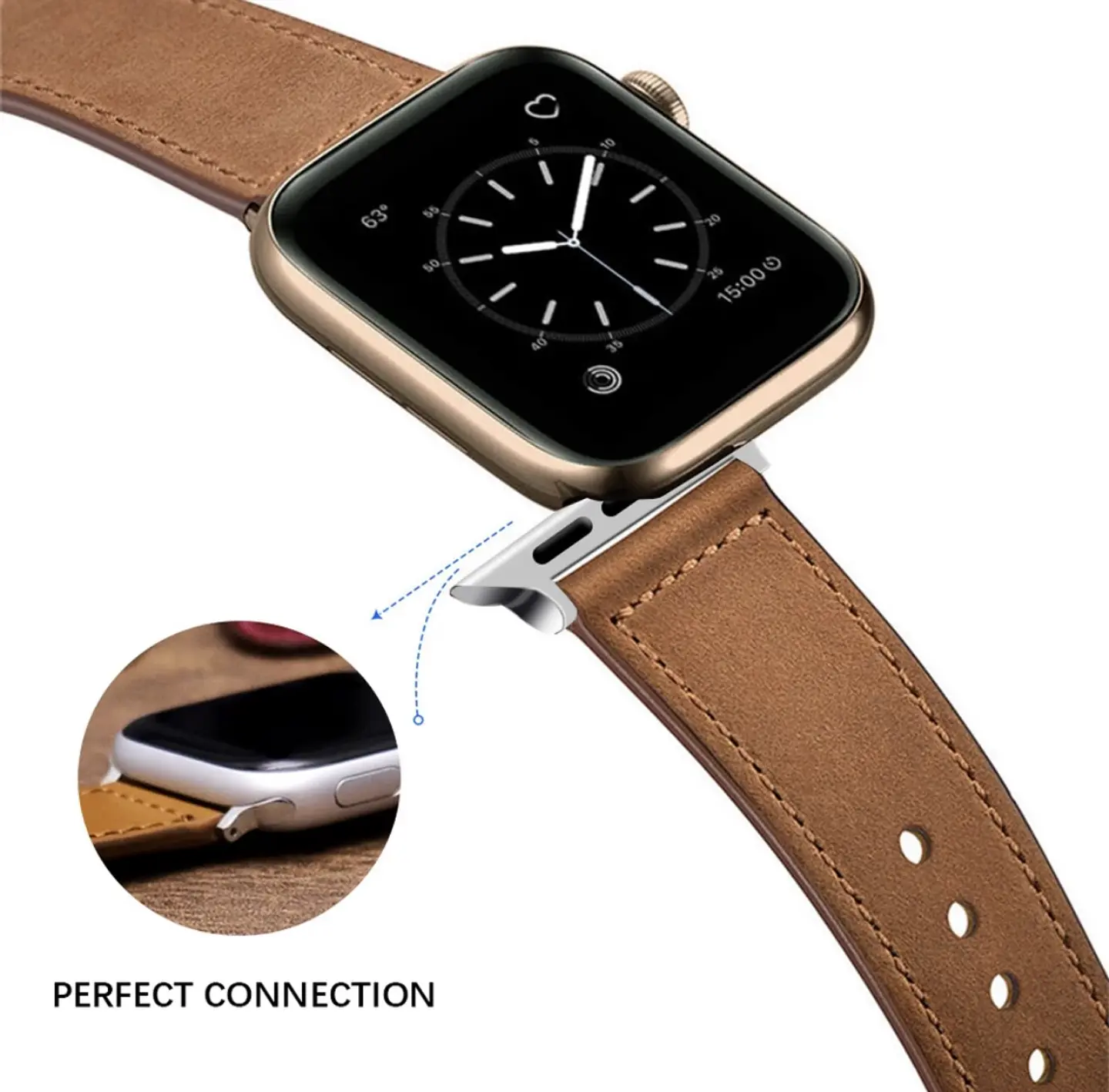 Correas EcoCuero Tradicional Apple Watch 4