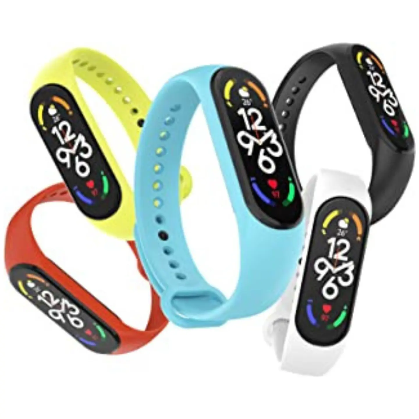 Correas de Silicona MiBand 5-6-7 4