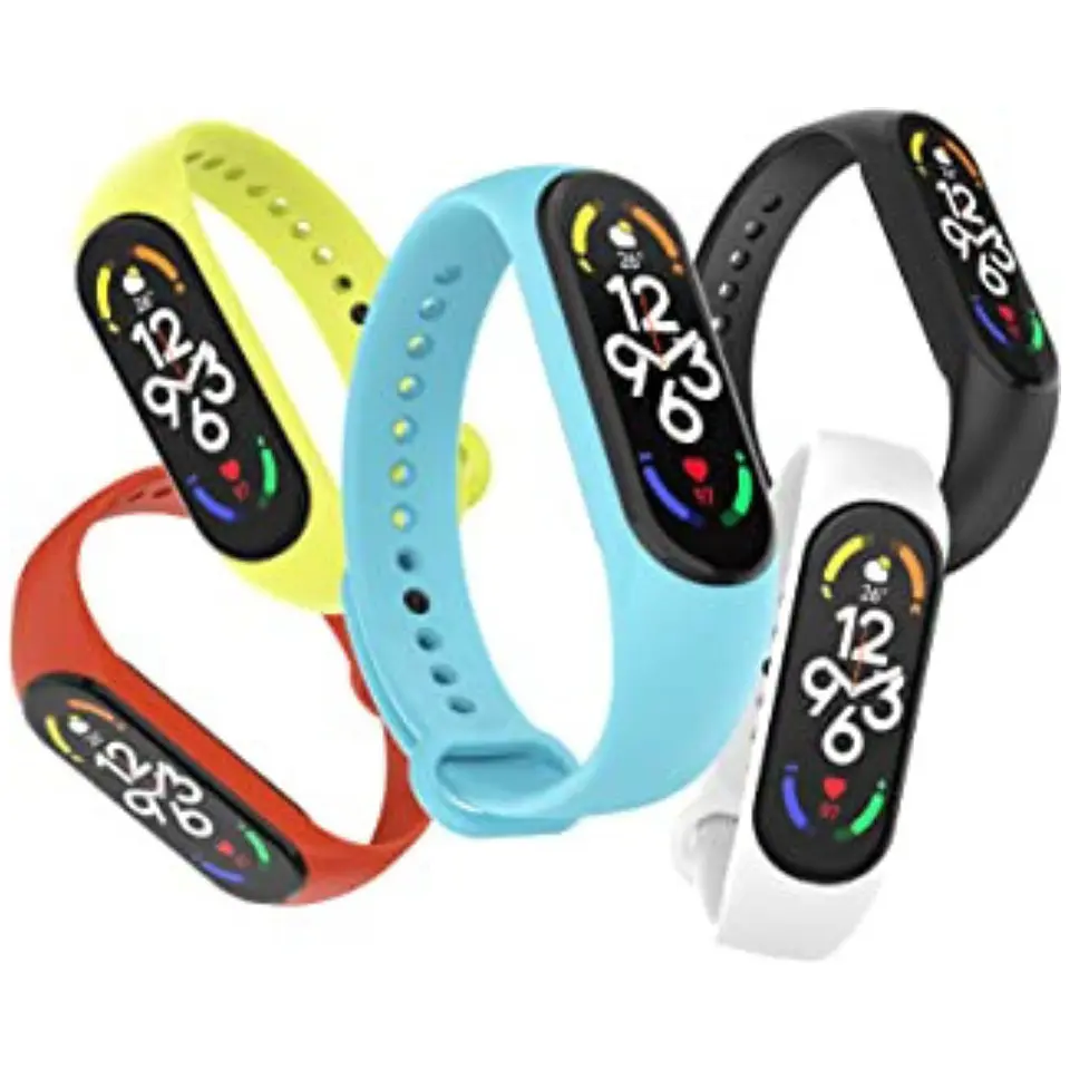 Correas de Silicona MiBand 5-6-7 4