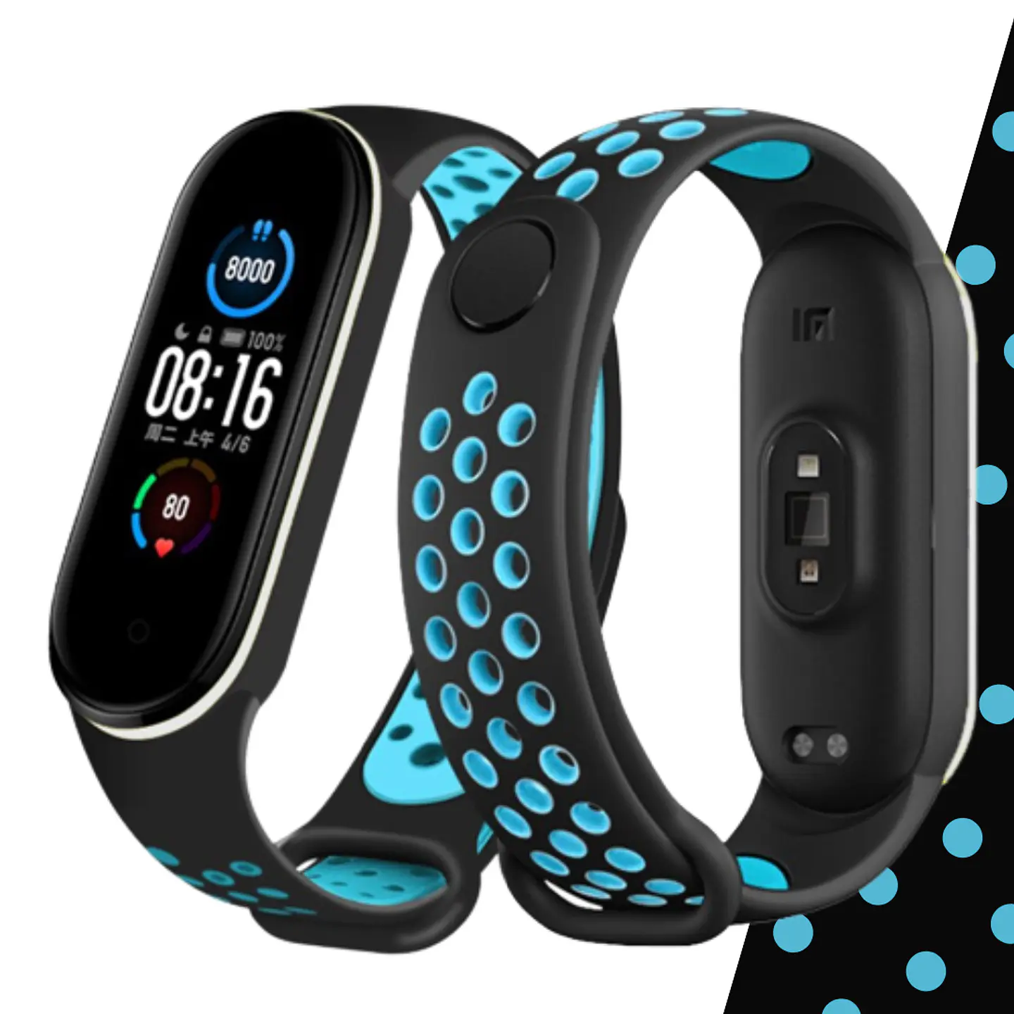 Correas Deportivas MiBand 5-6-7 33