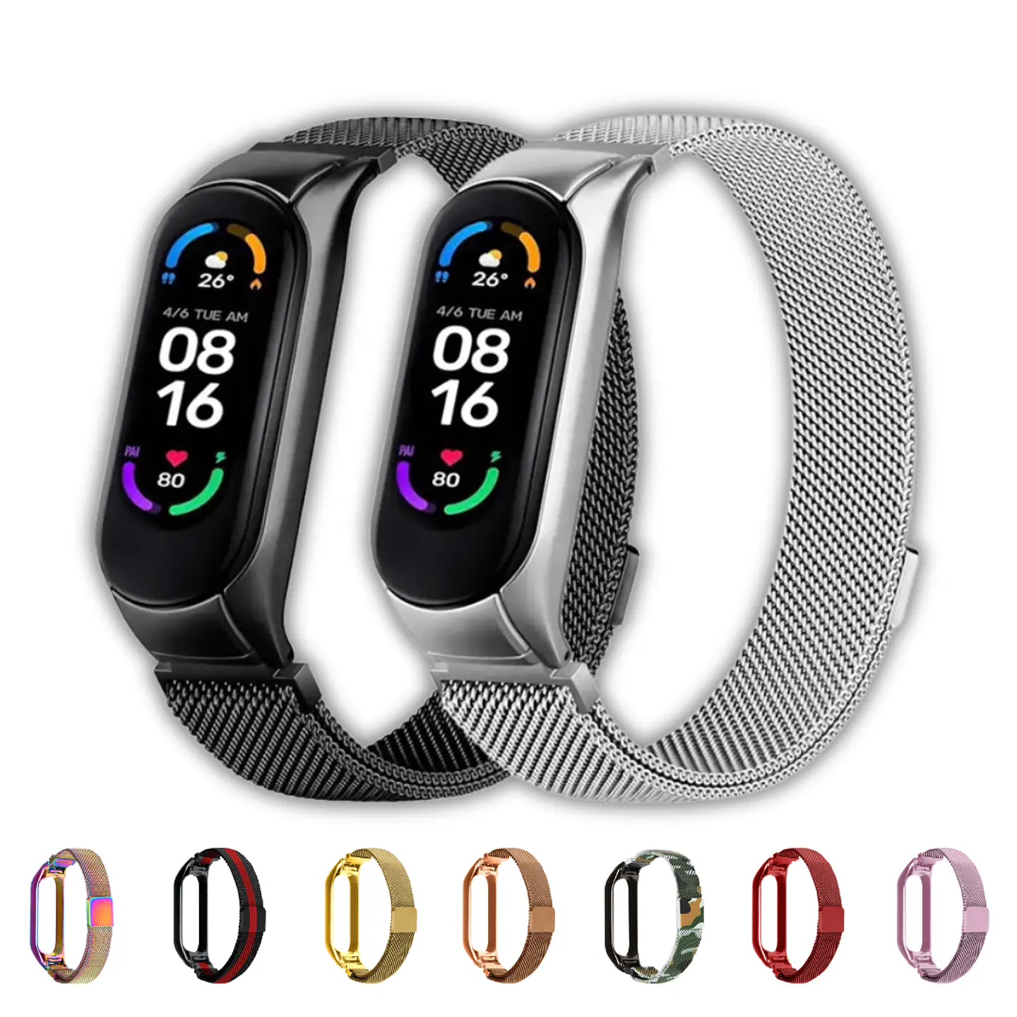 Correas Metálicas MiBand 1