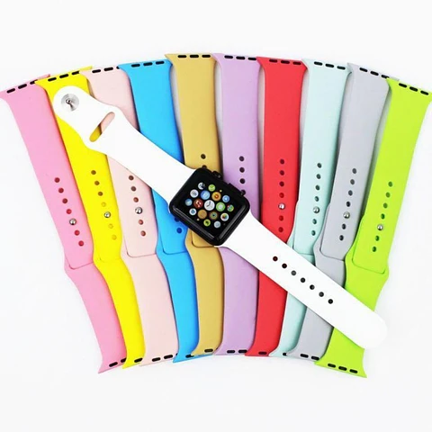 Correas De Silicona Apple Watch