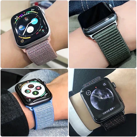 Correas De Velcro Apple Watch