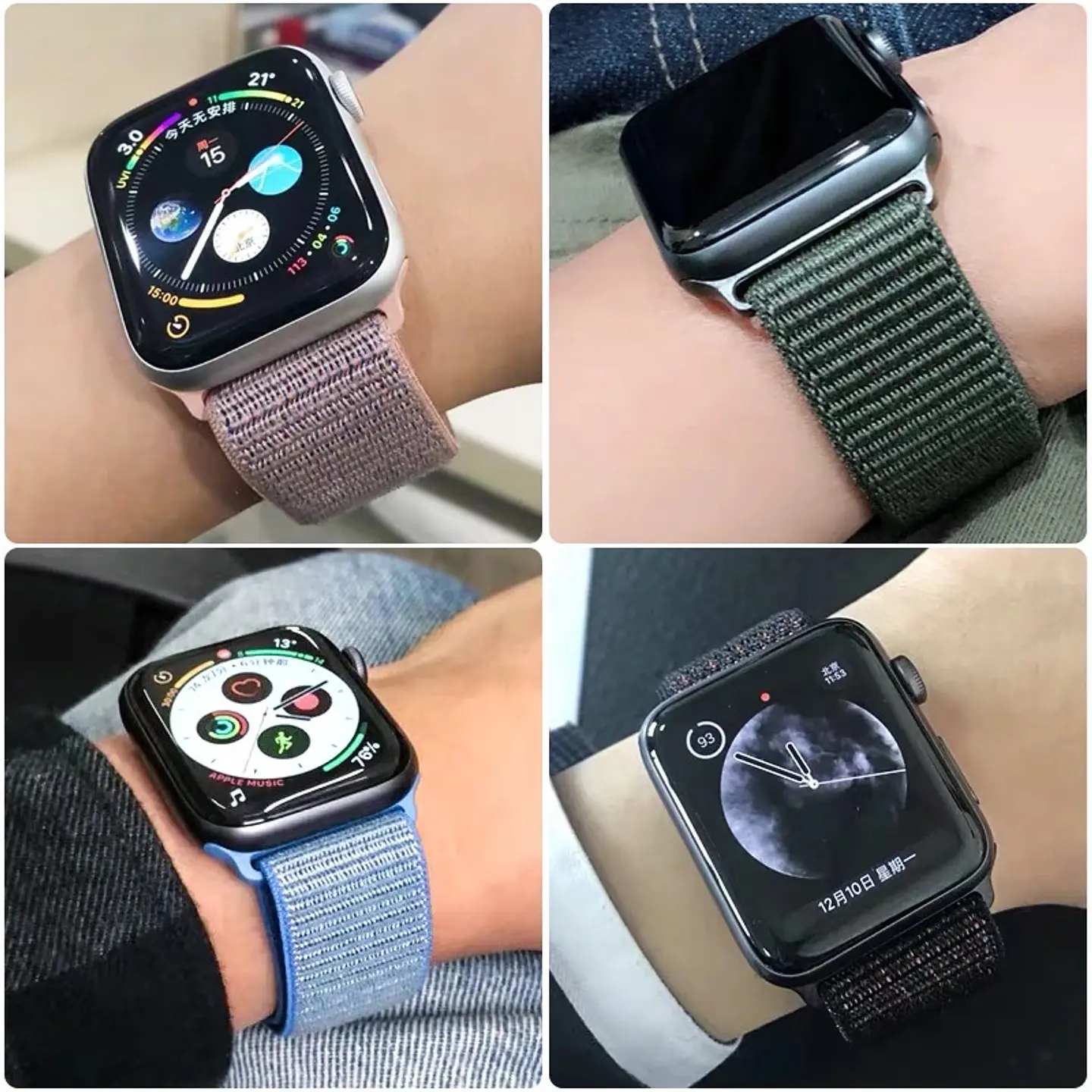 Correas De Velcro Apple Watch 2