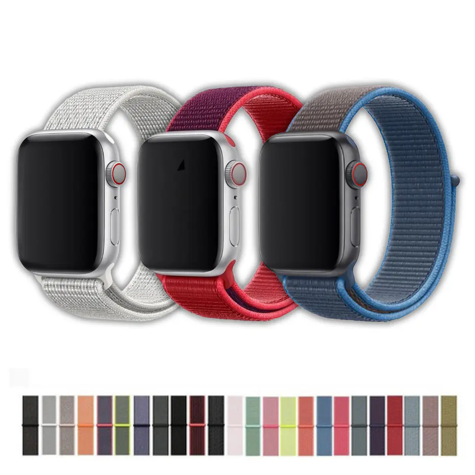 Correas De Velcro Apple Watch 1