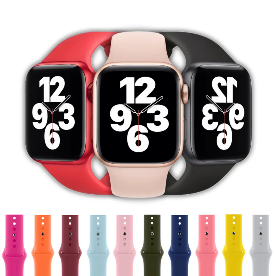 Correas De Silicona Apple Watch 1
