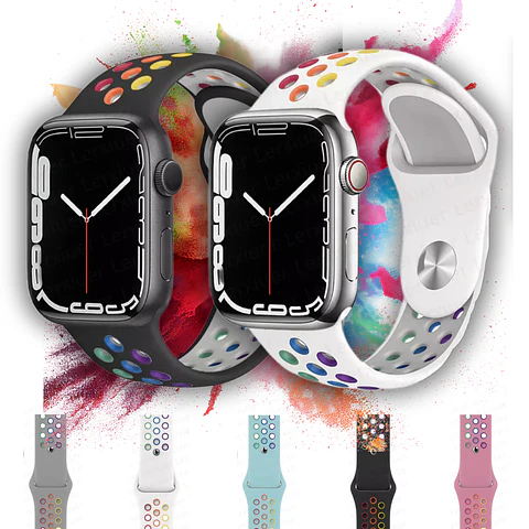 Correas Deportivas Multicolor Apple Watch