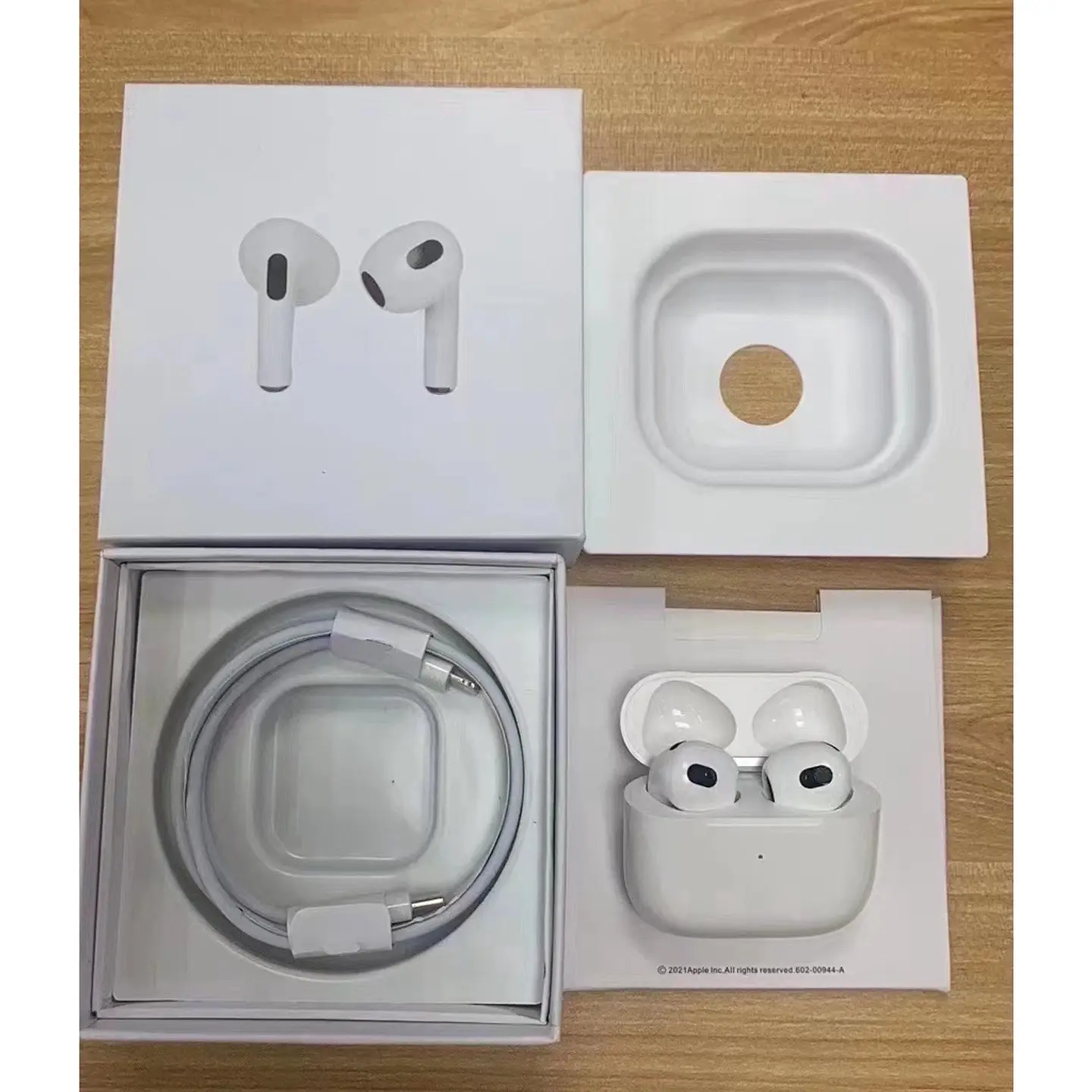 AirPods 3gen Calidad OEM Audífonos de Apple + Funda de Regalo 2