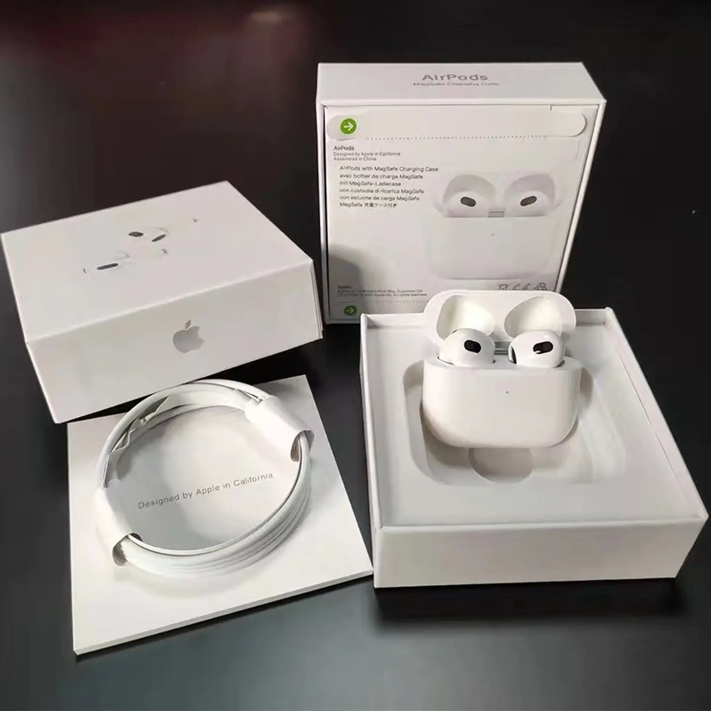 AirPods 3gen Calidad OEM Audífonos de Apple + Funda de Regalo 6