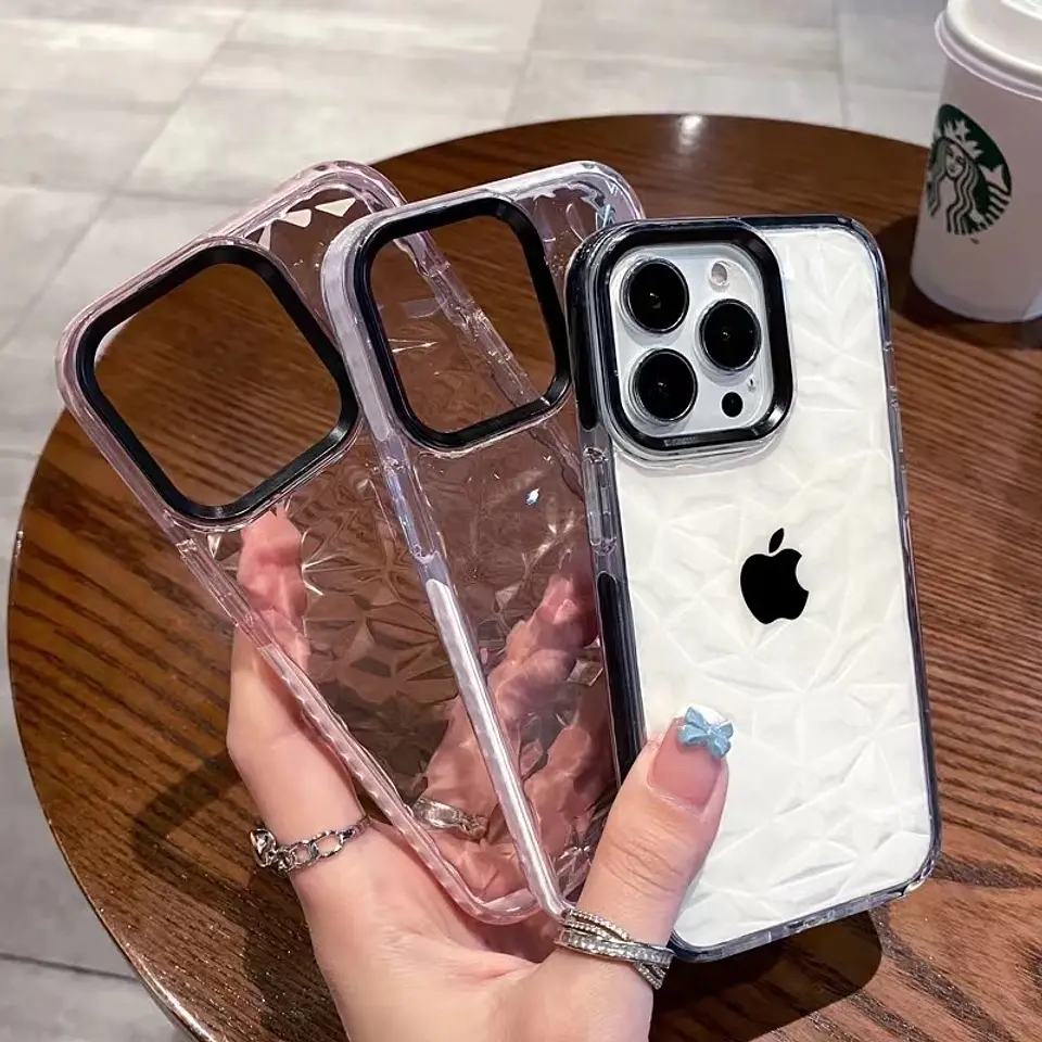Carcasas Efecto Diamante Para Iphone 2