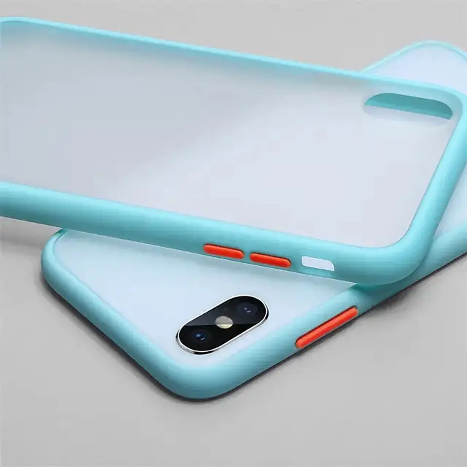 Carcasas Matte Estilo Bumper Para Iphone 8