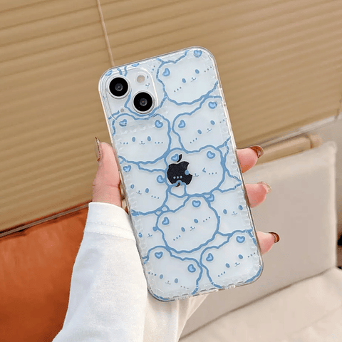 Case Transparente Con Diseño Para Iphone