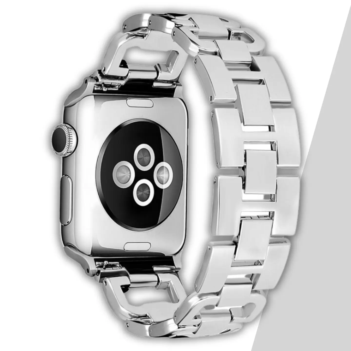 Correas Eslabón Con Diamante Apple Watch 10
